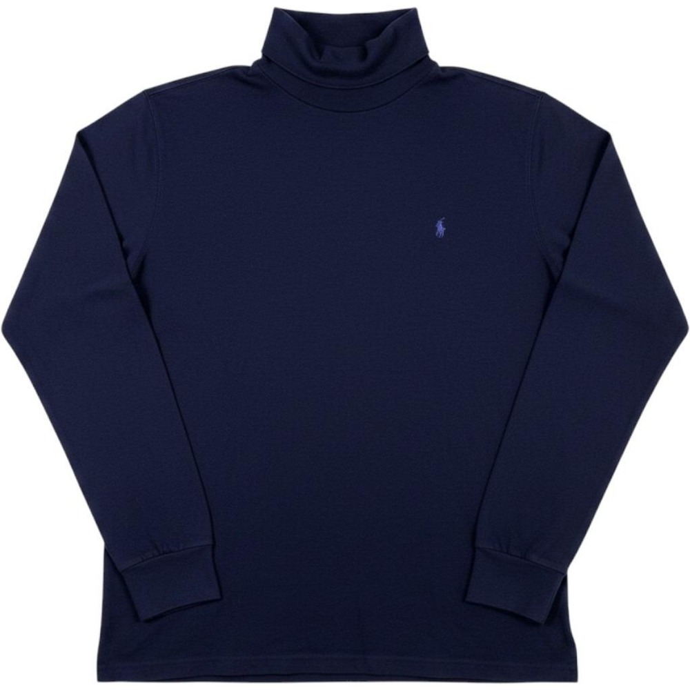 Vintage 90s Polo Ralph Lauren Turtleneck Mens Large Long Sleeve Pony Logo